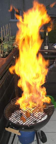 Gefahren beim Grillen – So hilft ein Feuerlöschspray